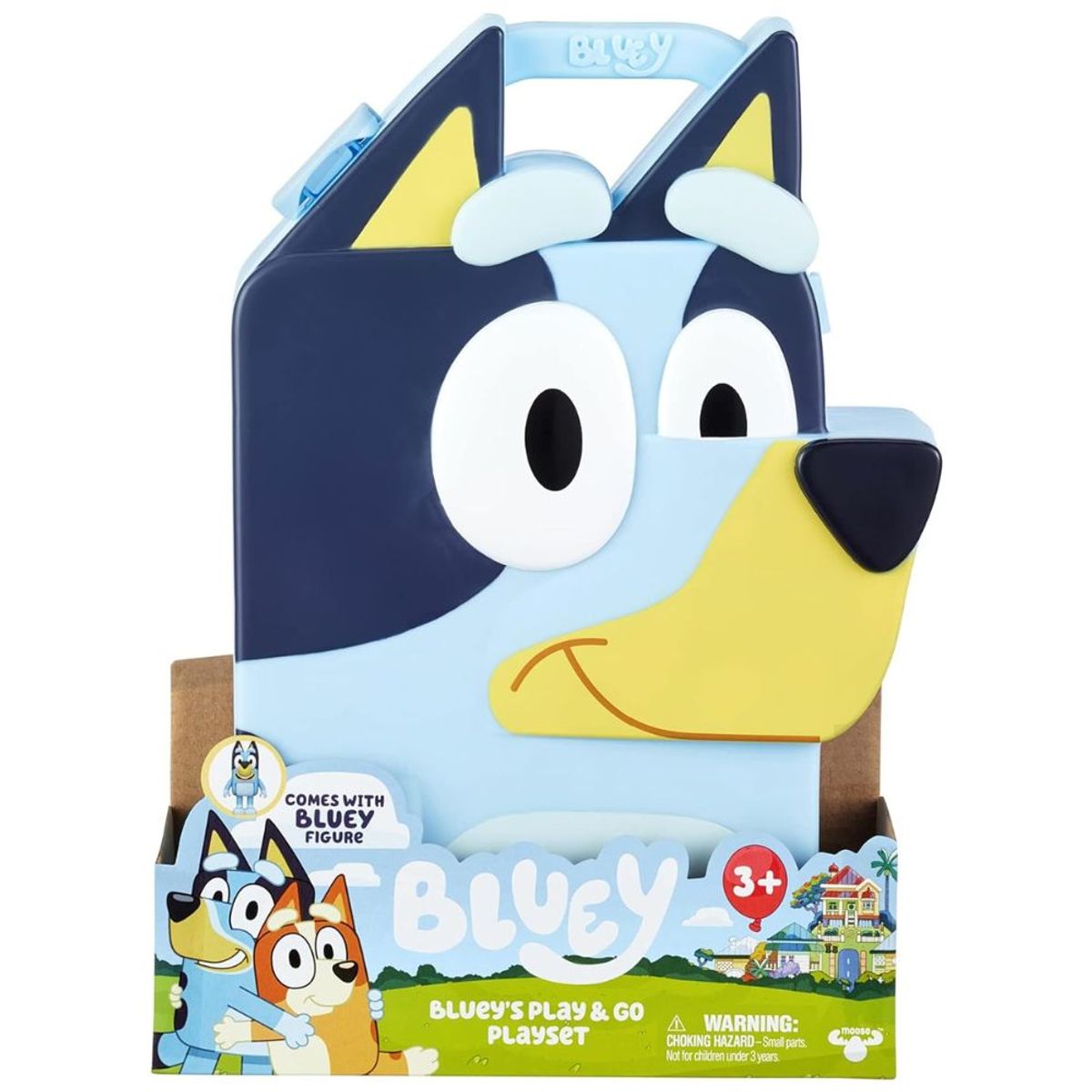 MOOSE TOYS - Estuche Playset De Bluey Con Figura