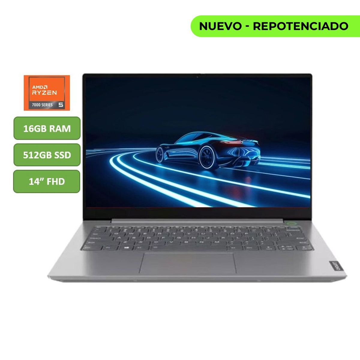 LENOVO - PORTATIL LENOVO - RYZEN 5 7520U - 16GB RAM - 512GB SSD - 14" FHD - MOD: V14 G4 AMN - COMPUTADOR