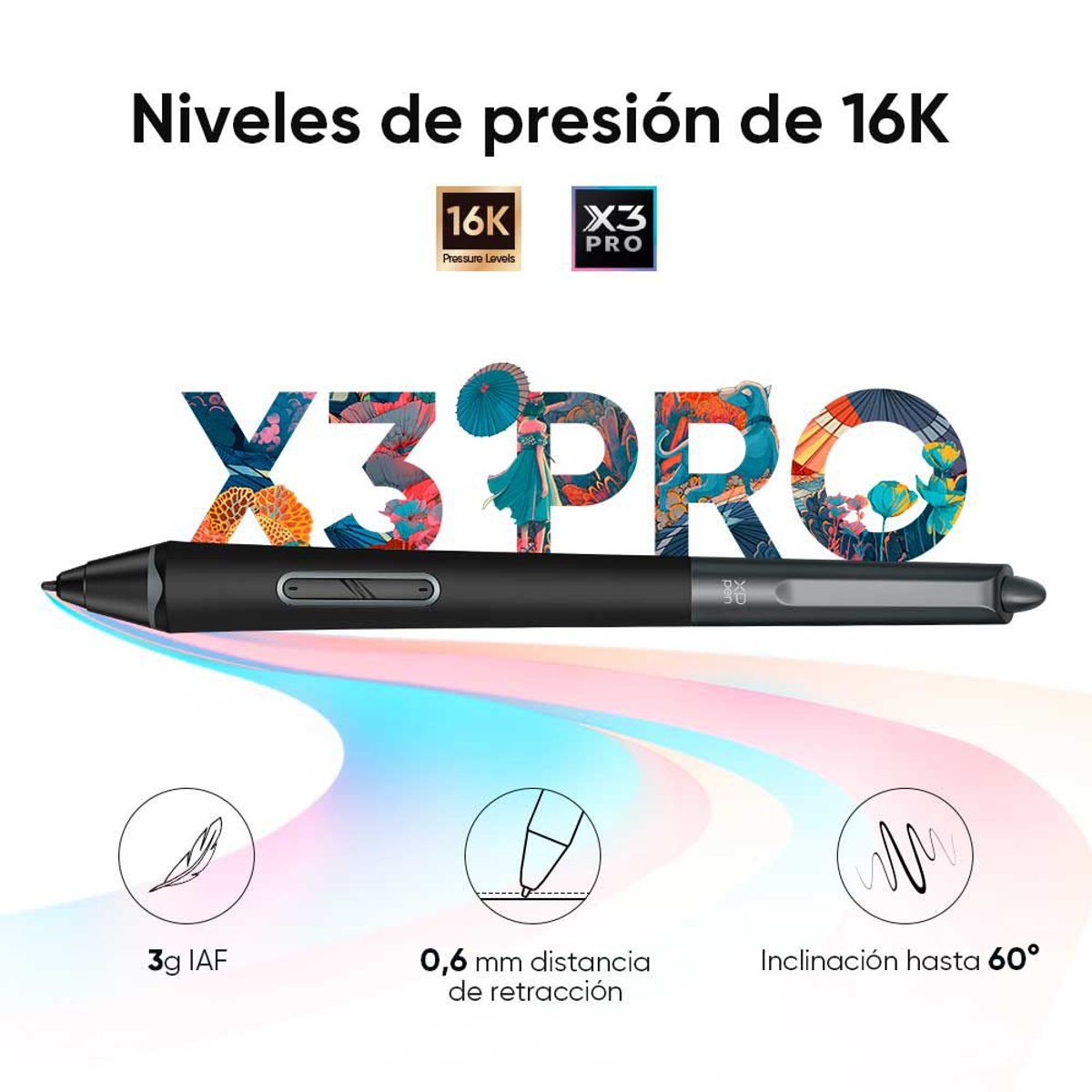 XP PEN - TABLETA GRAFICA XPPEN DECO PRO LW GEN 2 INALAMBRICA - NEGRO
