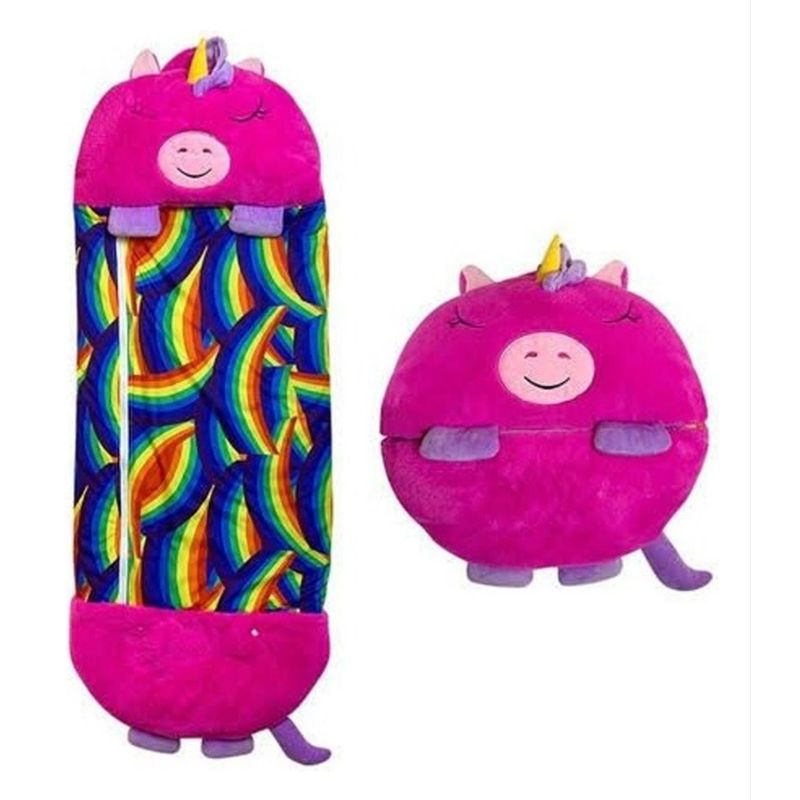 GENERICO - Saco para Dormir y almohada de Unicornio 130cm