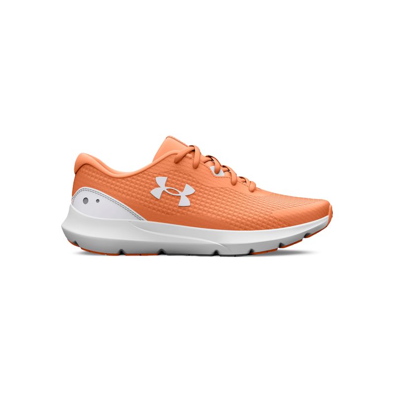 UNDER ARMOUR - Tenis UA W SURGE 3 Naranja MUJER 3024894-800-556 UNDER ARMOUR