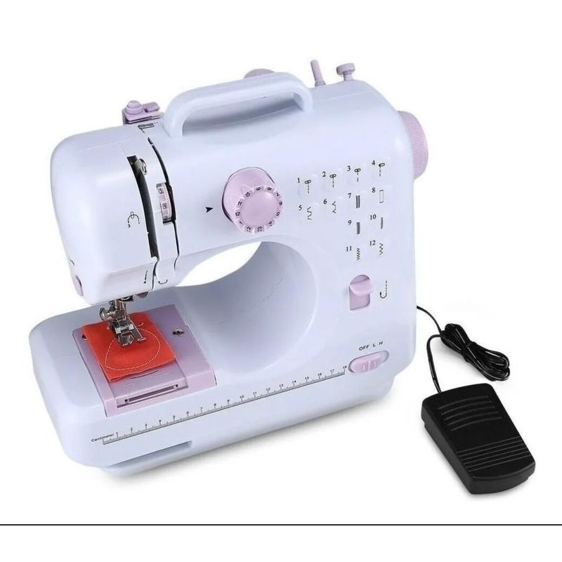 GENERICO - Mini Máquina De Cocer Multifuncional De 12 Puntadas
