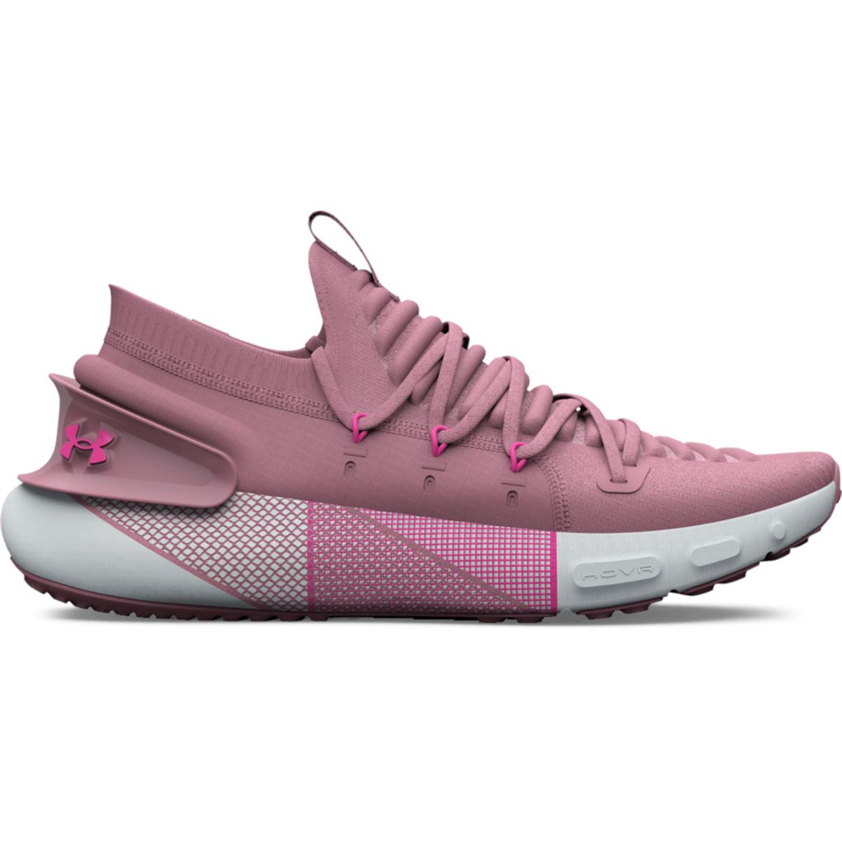 UNDER ARMOUR - Tenis MUJER UA W HOVR PHANTOM 3 Rosado 3025517-604-QSU UNDER ARMOUR