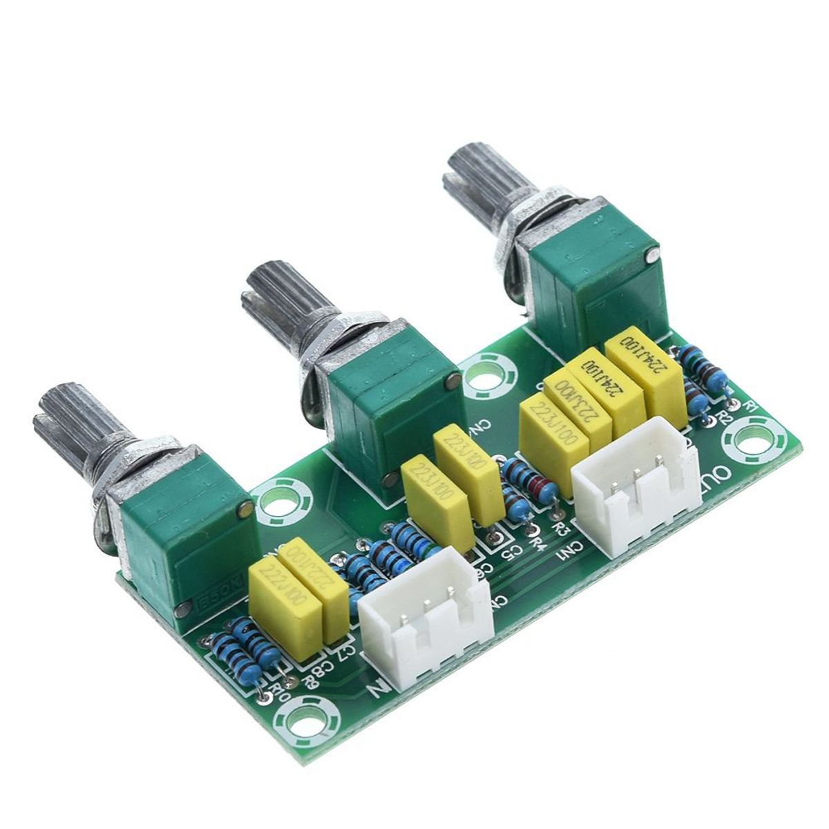 GENERICO - Preamplificador Tono Pasivo XH-M802 Agudos Graves Subwoofer