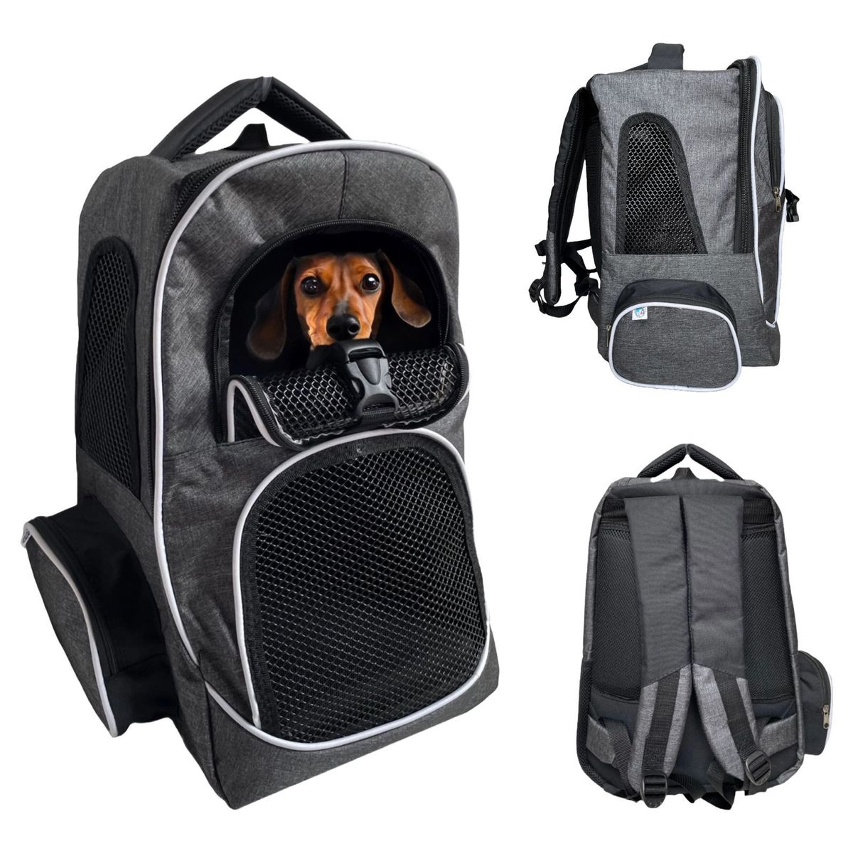 GENERICO - Maleta morral para mascota gato o perro guacal