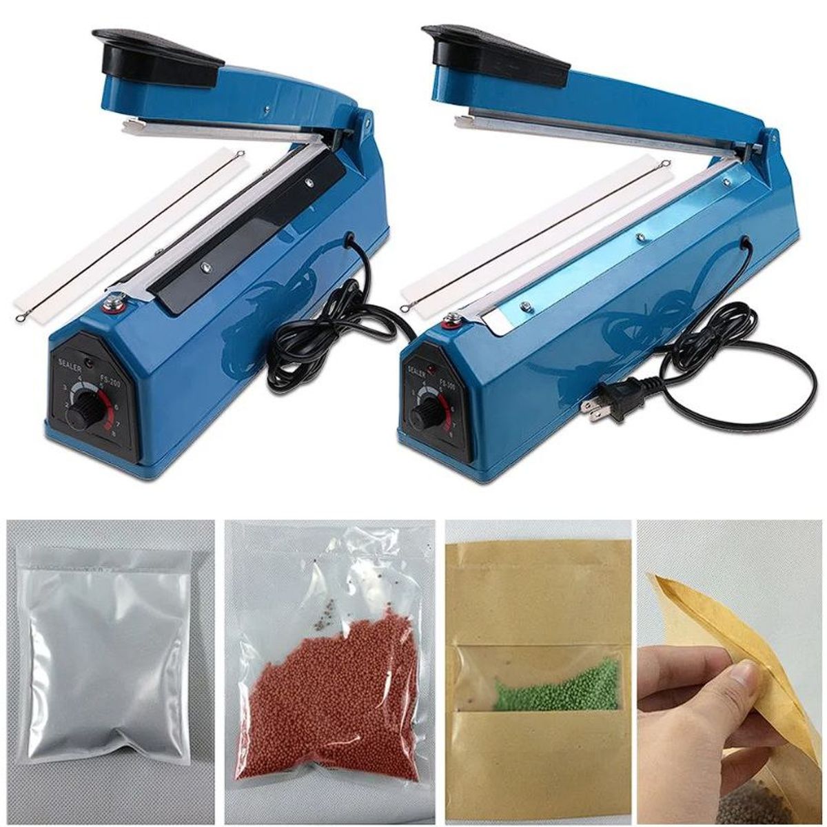 GENERICO - Máquina Selladora Térmica Bolsas Plasticas 20cm