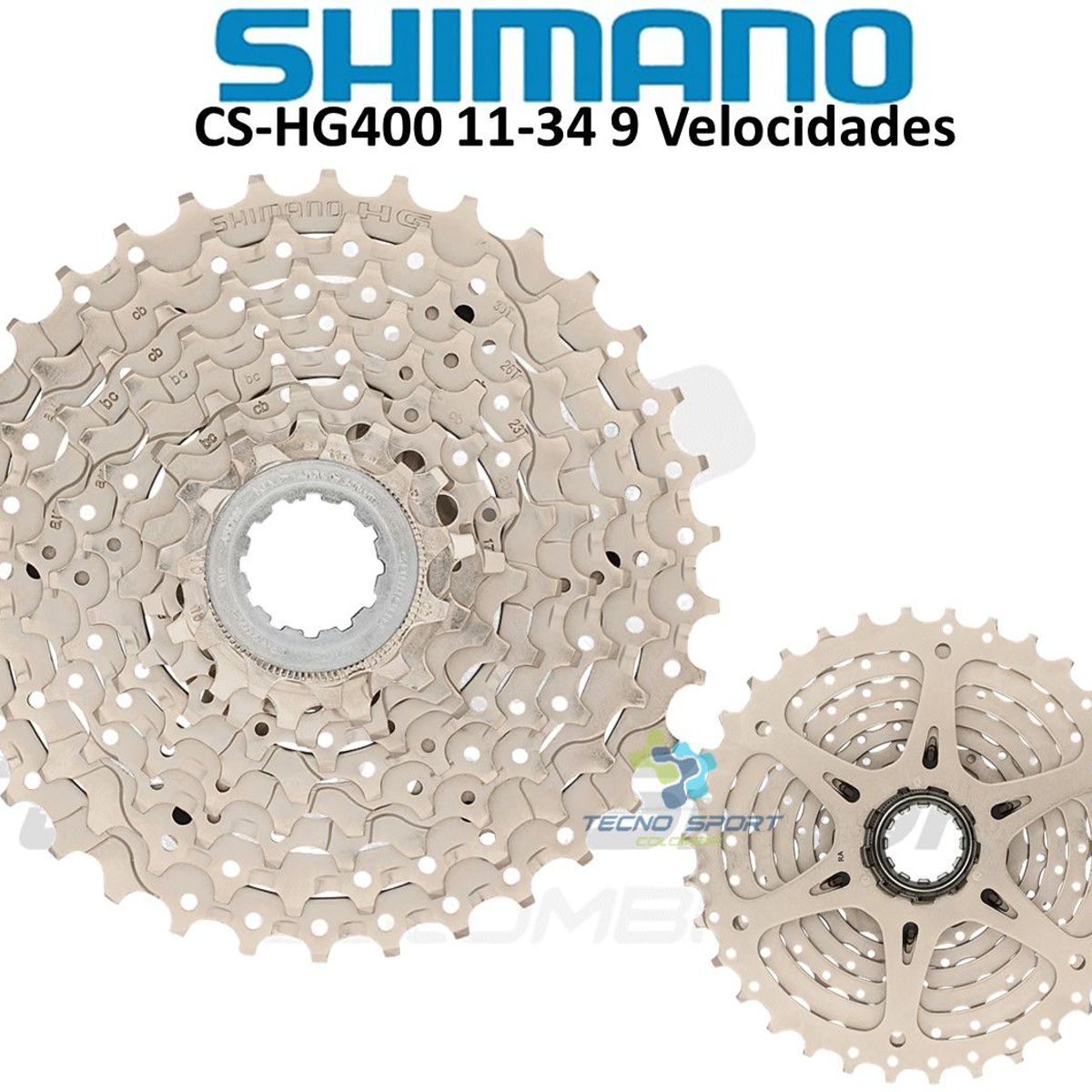 SHIMANO - Pacha Bicicleta Shimano Alivio Cassette Hg400 9v 11 / 34