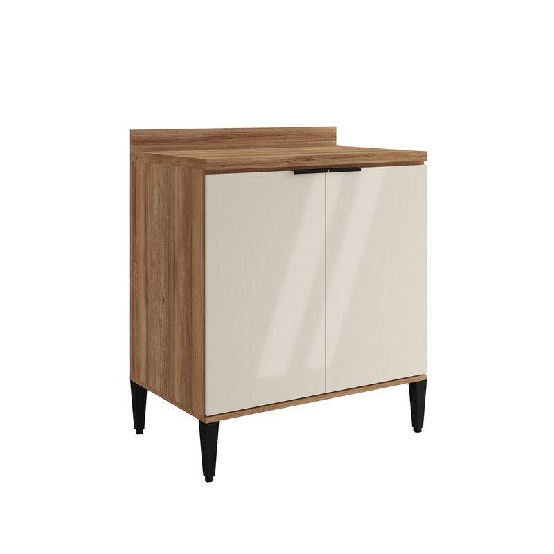 BERTOLINI - Mueble Inferior Bertolini De 80 cm En MDP Con Meson en MDP