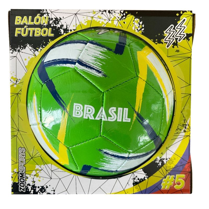 ZOOM SPORT - Balon Futbol 5 Copa América 2024 Brasil En Caja Zoom Sports