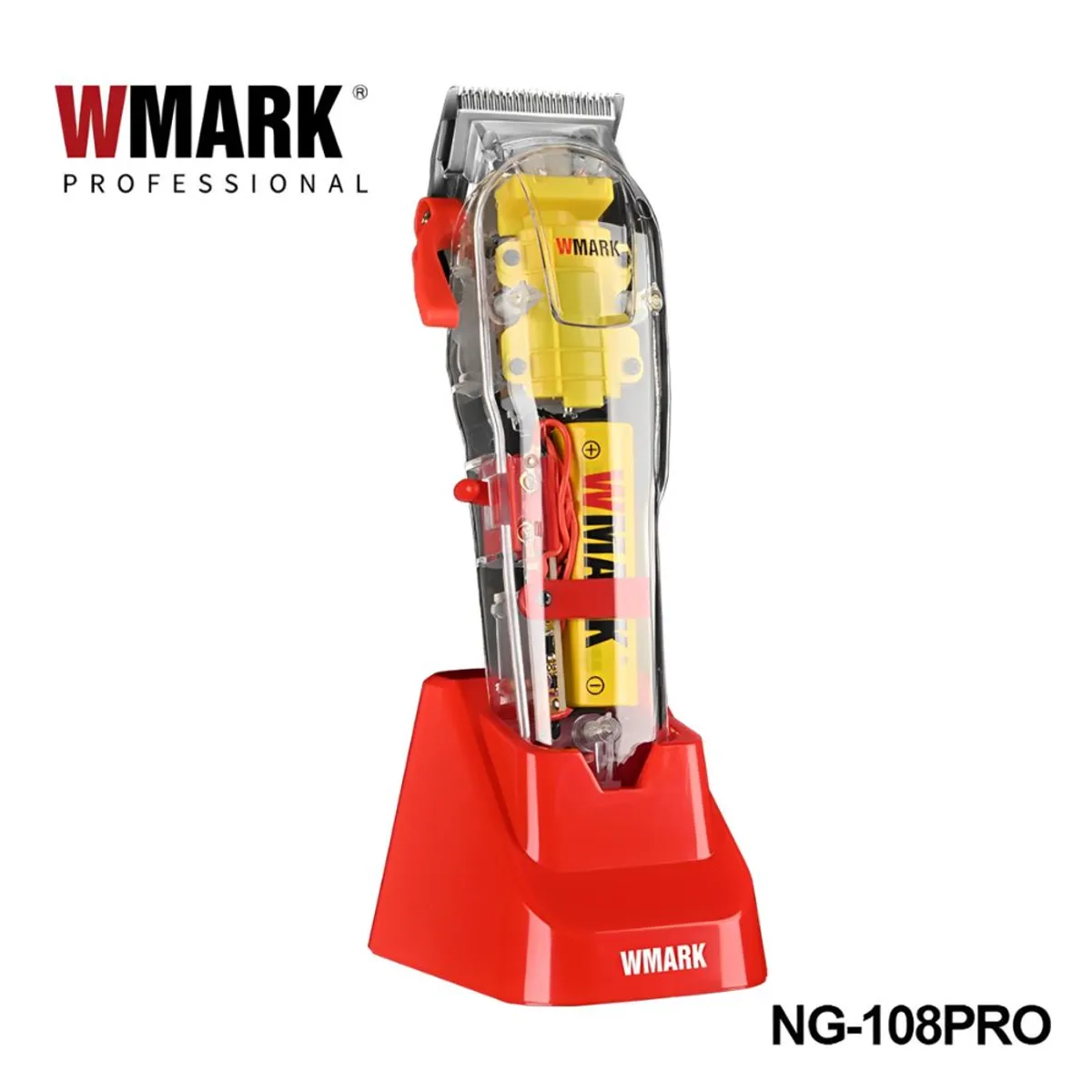 GENERICO - Maquina De Peluqueria Profesional Wmark Recargable Ng108 Pro