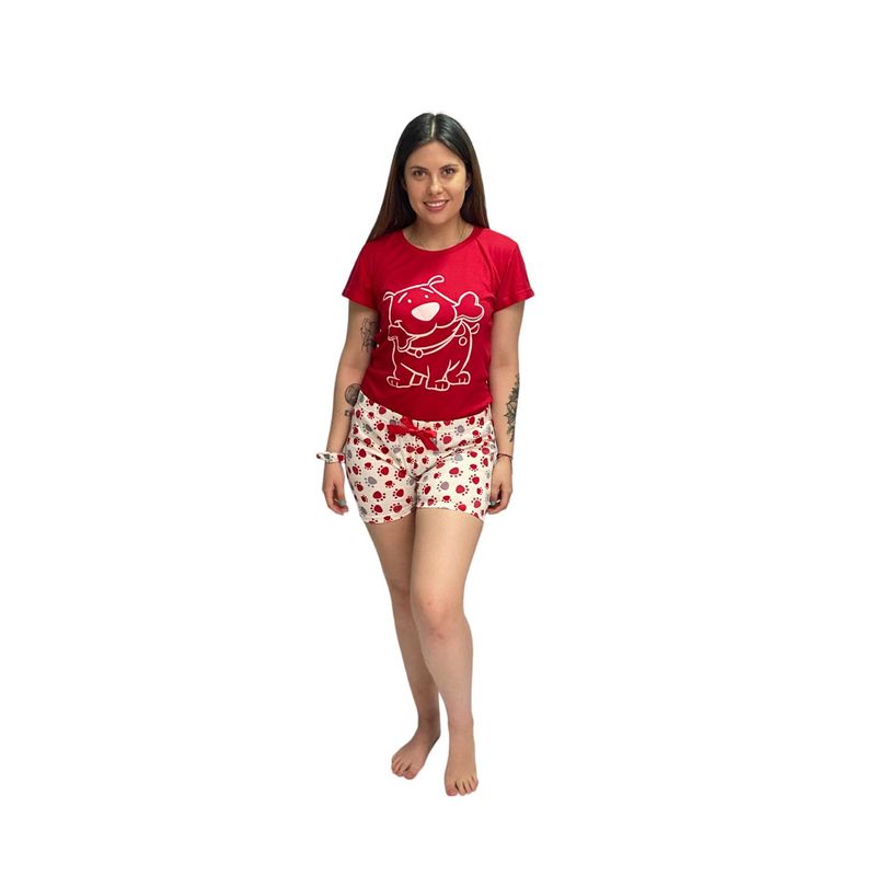 EMPIJAMADAS - Pijama Mujer Pantalón Corto