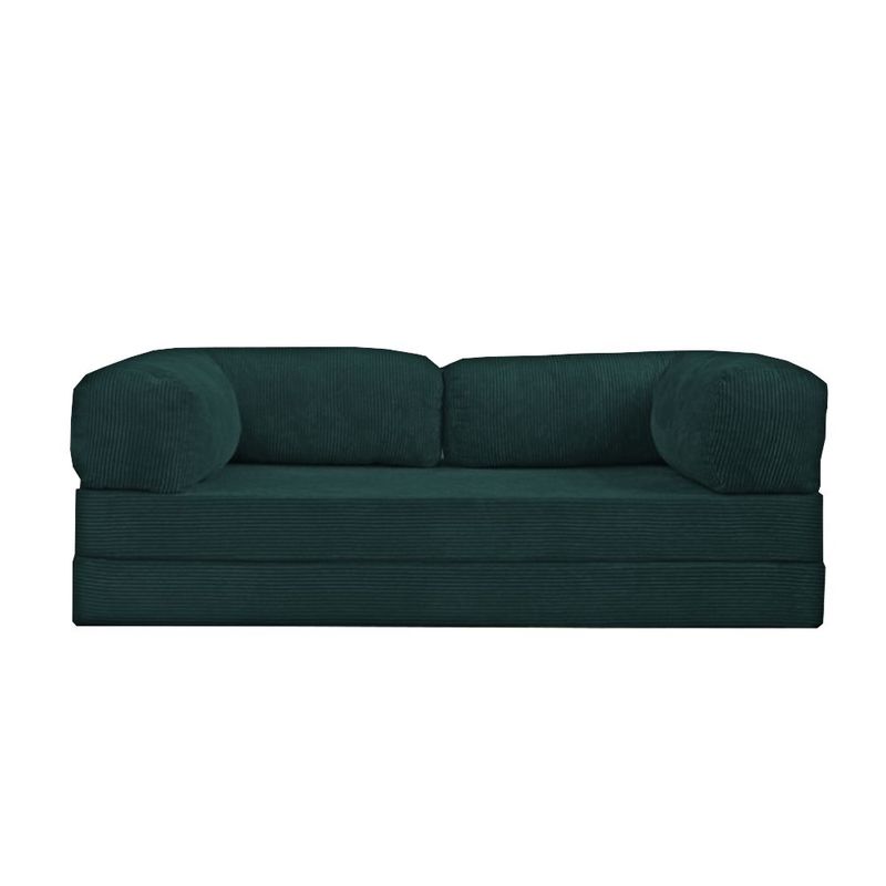GENERICO - Sofa Teddy Abrazo de oso 170 x 80 Verde Militar