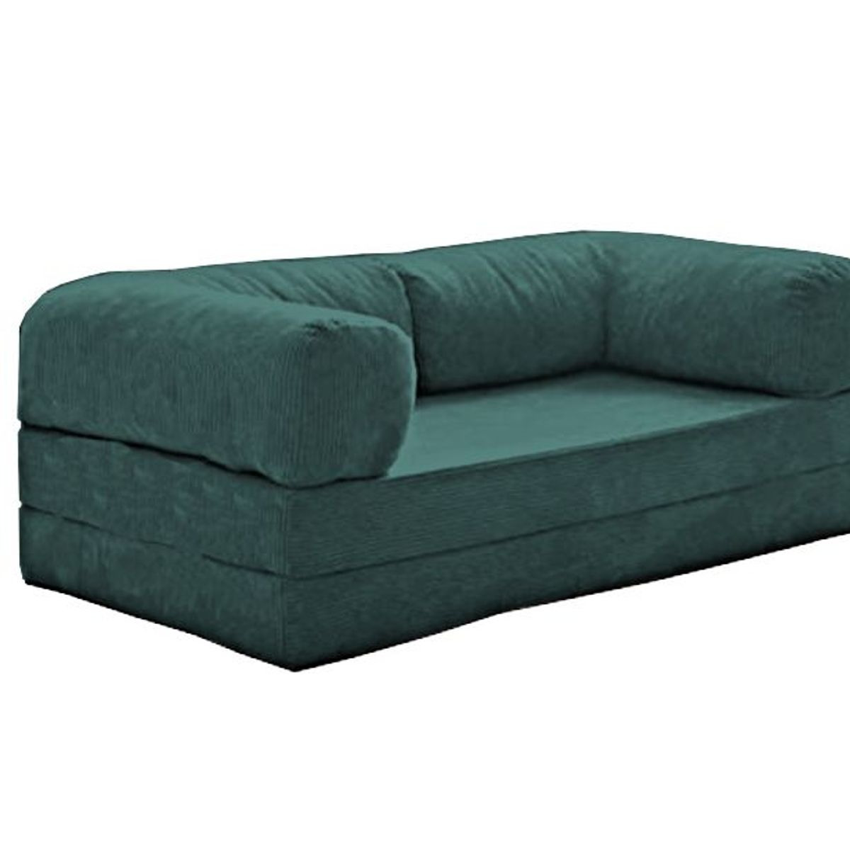 GENERICO - Sofa Teddy Abrazo De Oso 170x80 Verde Militar