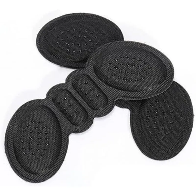 GENERICO - Almohadillas Protectoras de Zapatos Talón Adhesiva negro