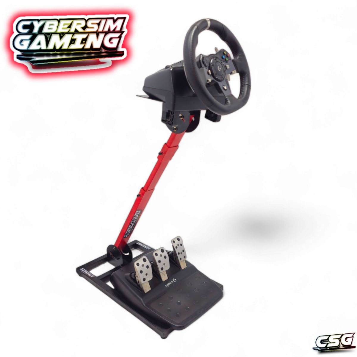 GENERICO - Base simulador de manejo simracing para volante logitech y otras marca