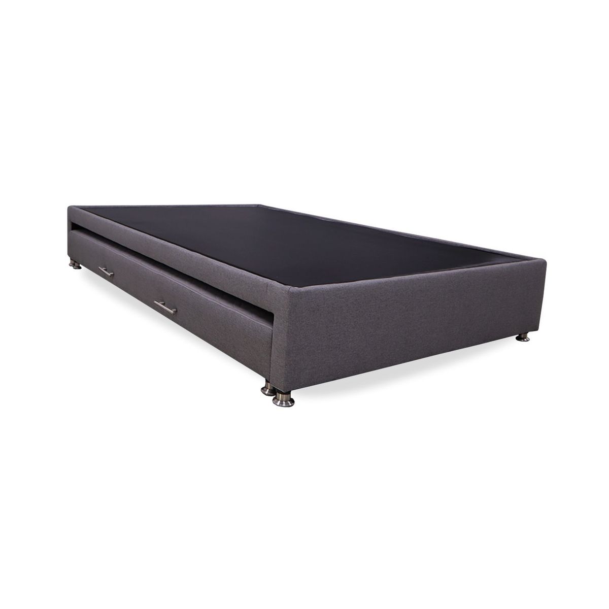 MUEBLES REM - Cama Tarima Nido Zehnder 100 Gris Oscuro
