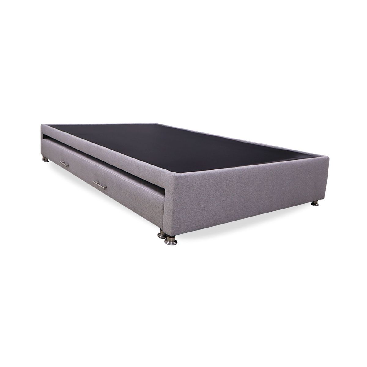 MUEBLES REM - Cama Tarima Nido Zehnder 120 Gris Claro