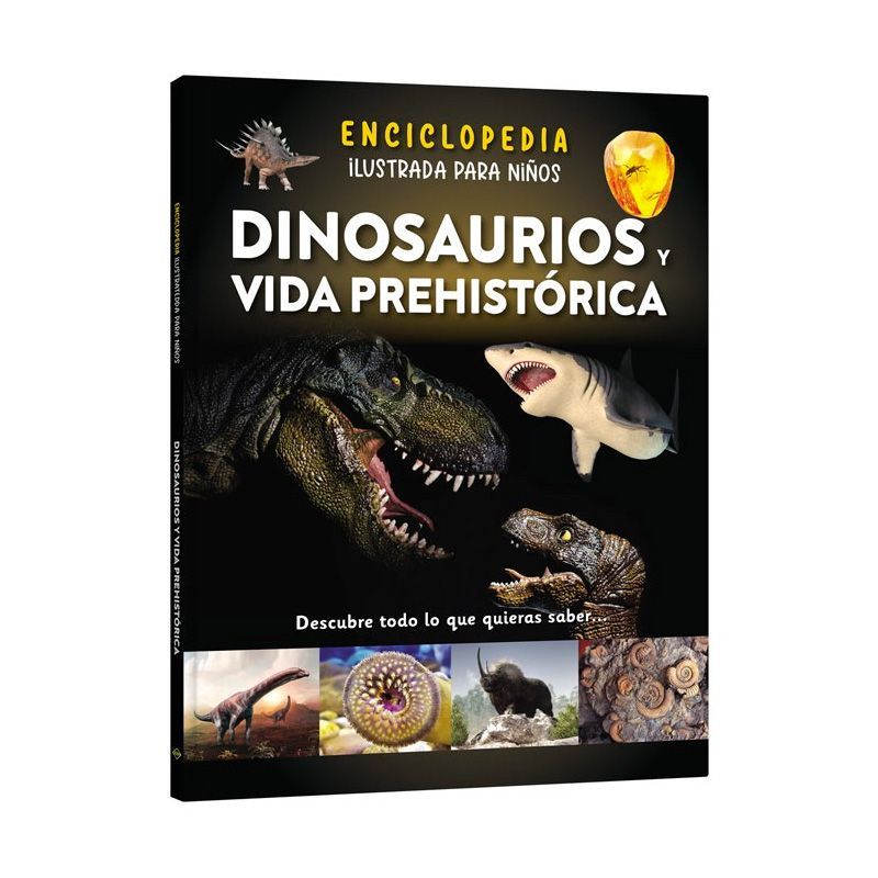 LEXUS - Libro Enciclopedia Dinosaurios Y Vida Prehistorica Lexus