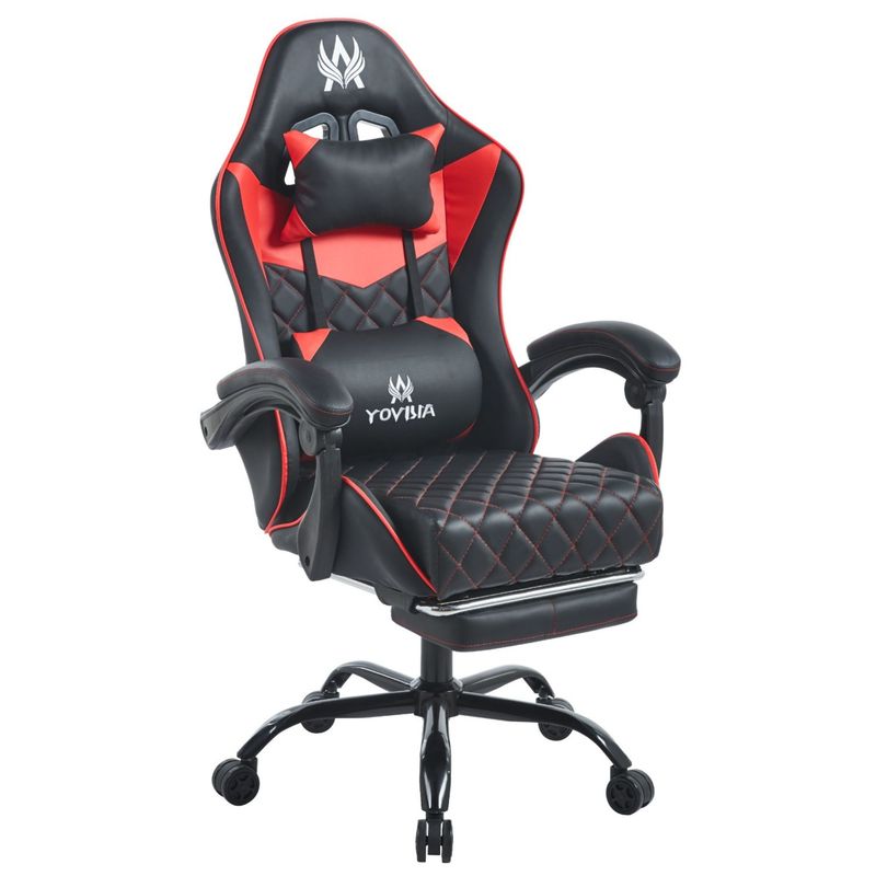 AKIVOY - Silla Gamer Sakai Negro Rojo Akivoy
