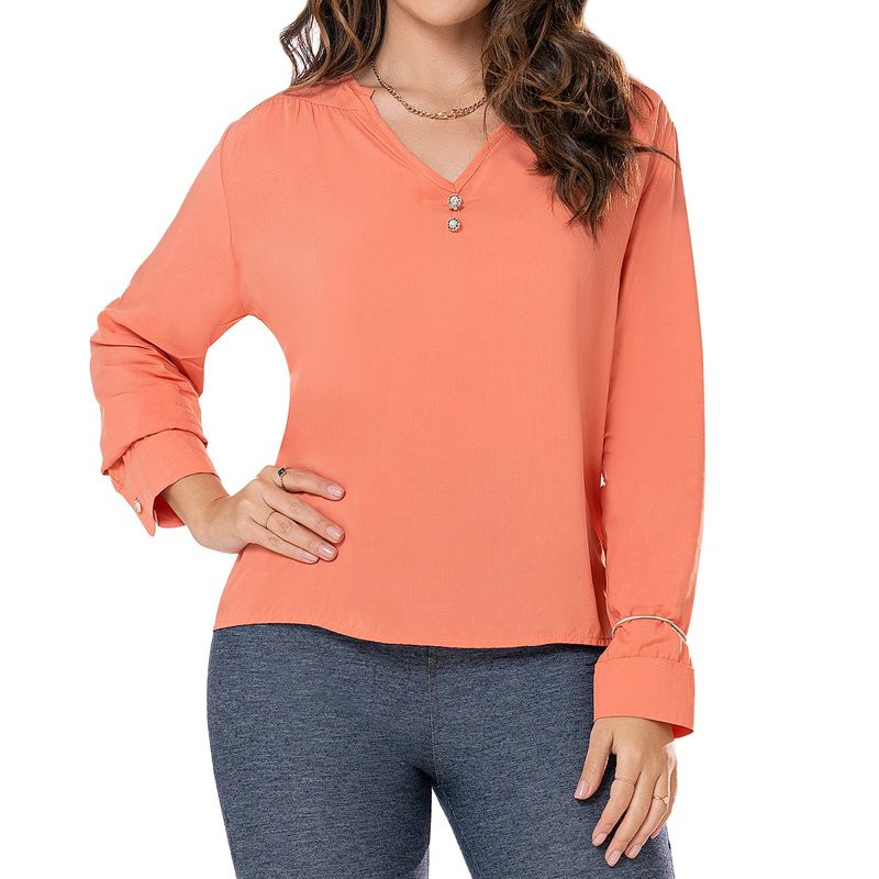 CROYDON - Blusa Denys Coral para Mujer Croydon