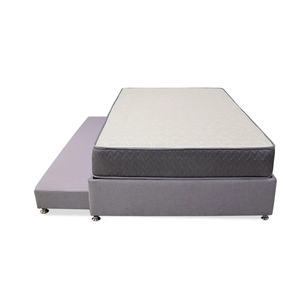 MUEBLES REM - Combo Cama Tarima Nido + Colchón Tanner 100 Sencillo