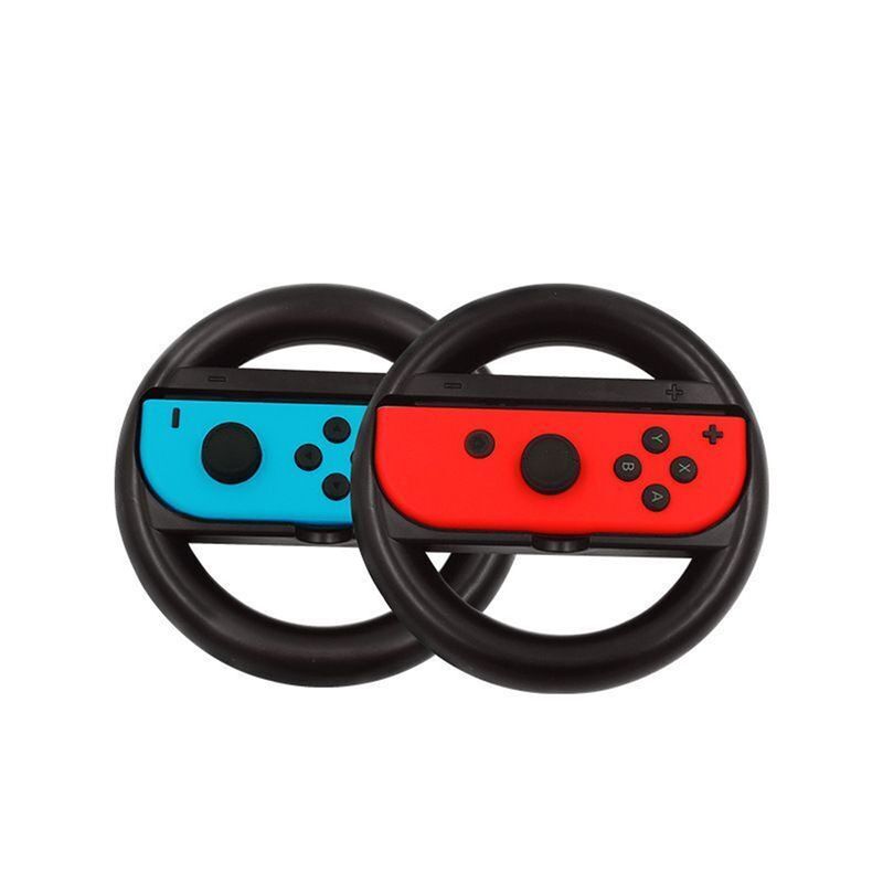 GENERICO - Volante Nintendo Switch Para Joycon 2 Unidades Timon Rueda