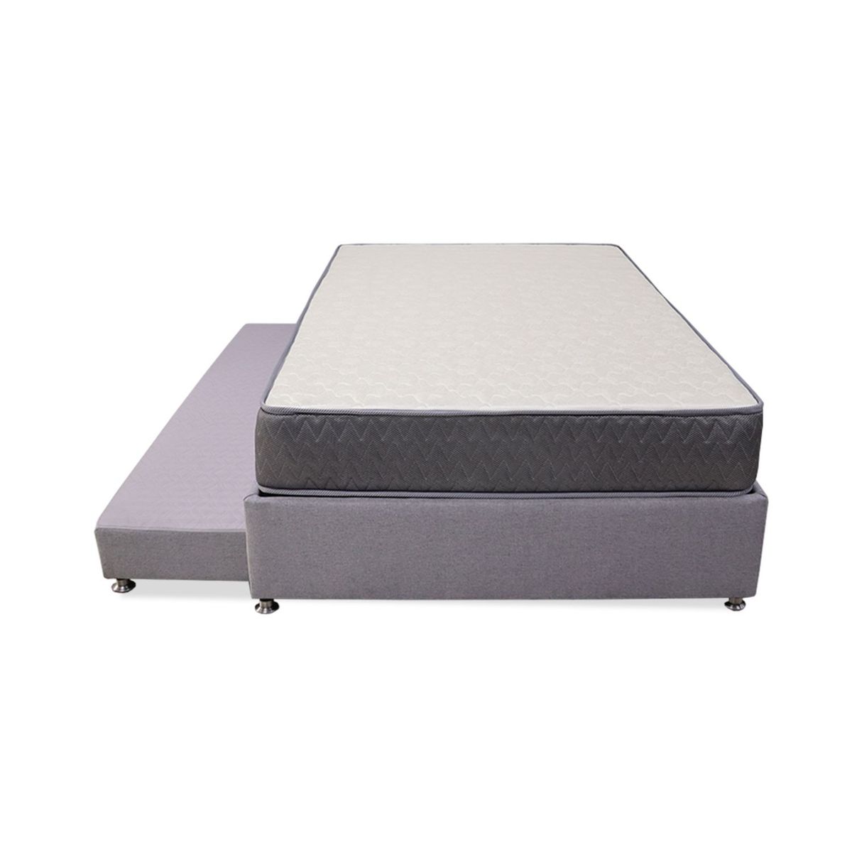 MUEBLES REM - Combo Cama Tarima Nido + Colchón Tanner 120 Semidoble
