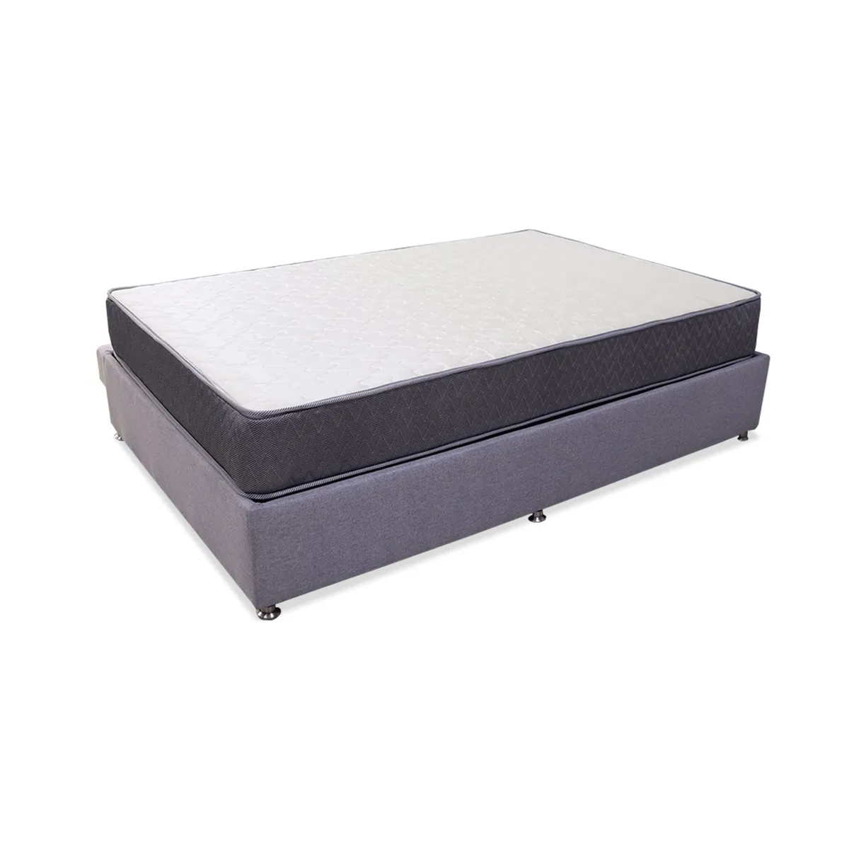 MUEBLES REM - Combo Cama Tarima Nido + Colchón Tanner 120 Semidoble