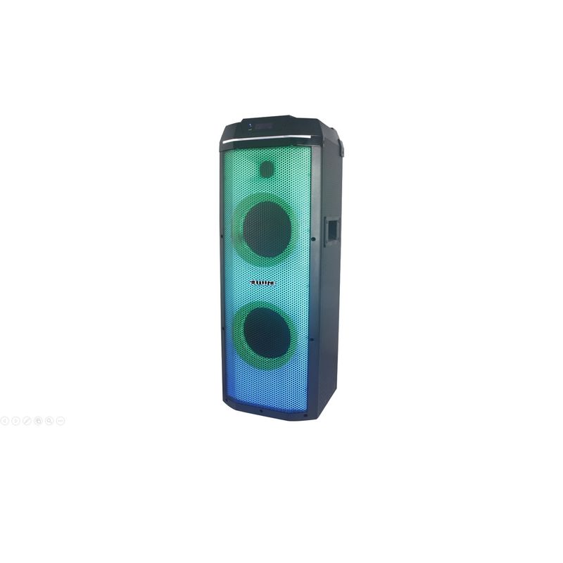 AIWA - Torre de Sonido Aiwa AWPOK100D 200 Watts RMS, Bluetooth, FM, TWS
