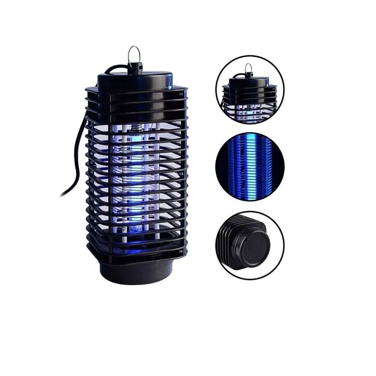 GENERICO - Lámpara eléctrica para zancudos mosquitos