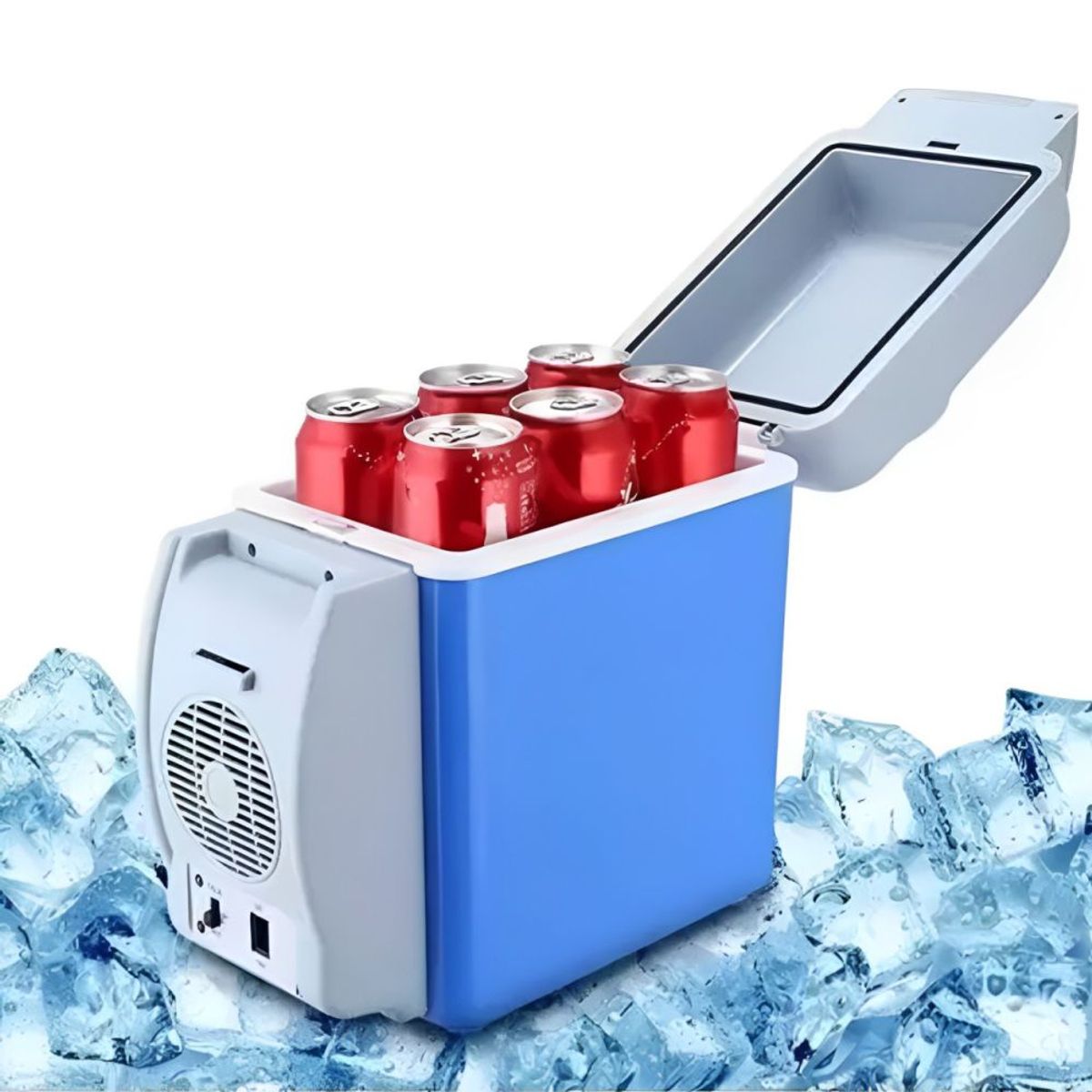 GENERICO - Mini Nevera Portátil Para Carro 7.5 Litros Calienta Y Enfría