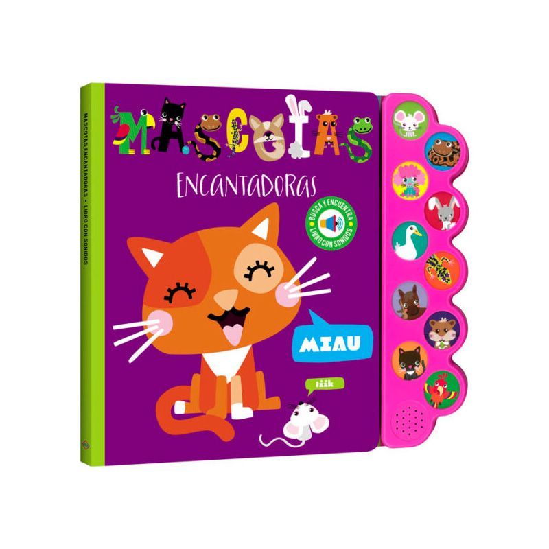 LEXUS - Libro Mascotas Encantadoras 10 Sonidos Lexus