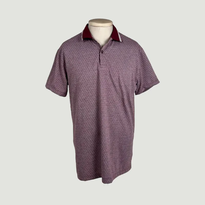 L Y H - Camiseta Para Hombre Rojo Marca L&H