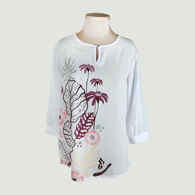 L Y H - Blusa Para Mujer Morado Marca L&H