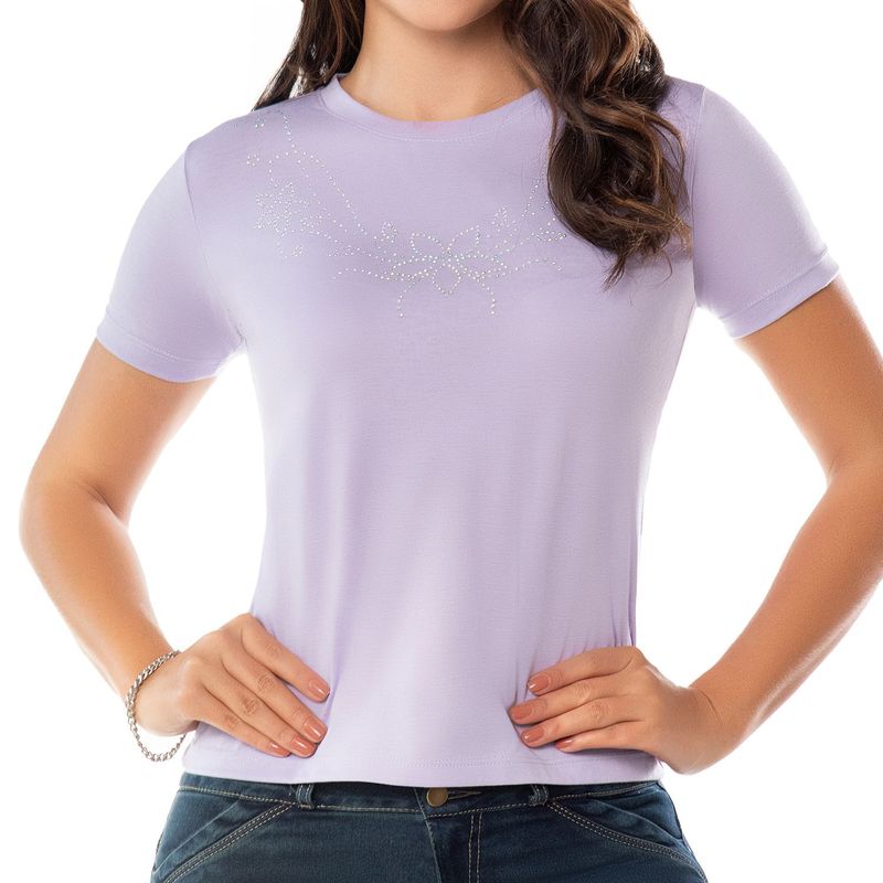 CROYDON - Blusa Amelya Lila para Mujer Croydon