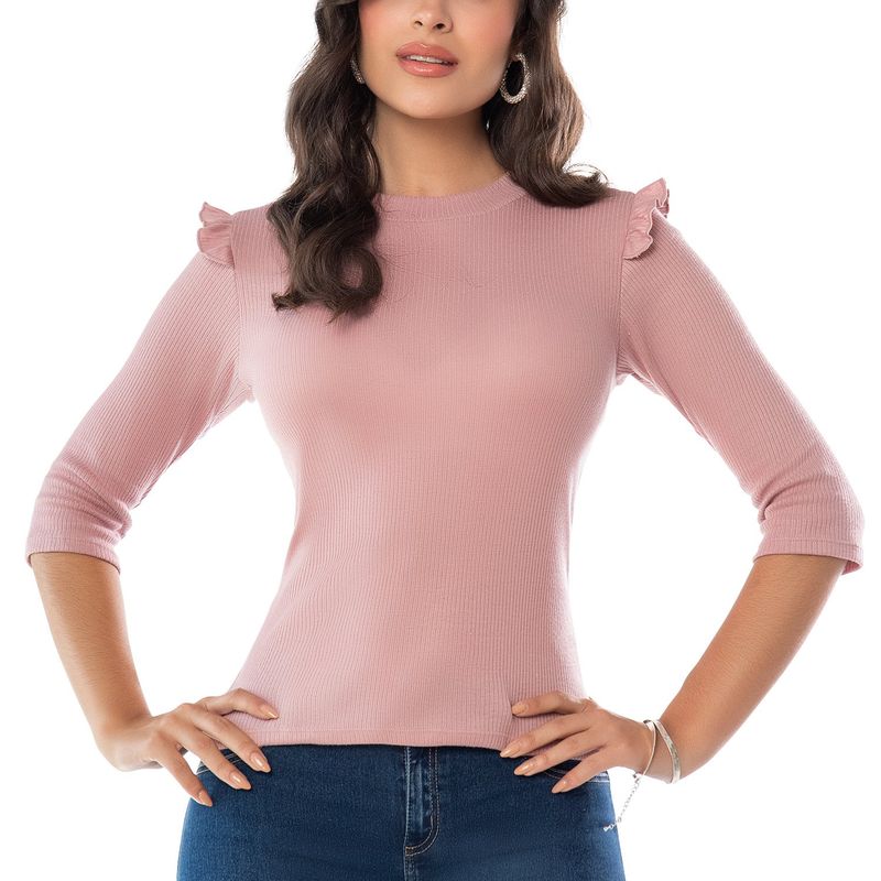 CROYDON - Blusa Malory Palo Rosa para Mujer Croydon