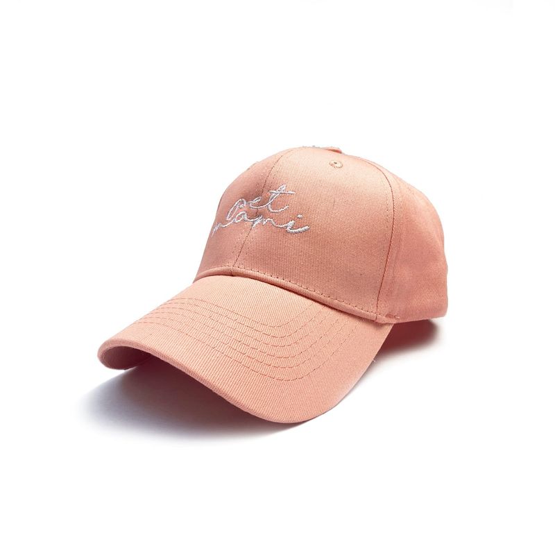 WAWAW - Gorra salmón bordado Pet Mami Wawaw