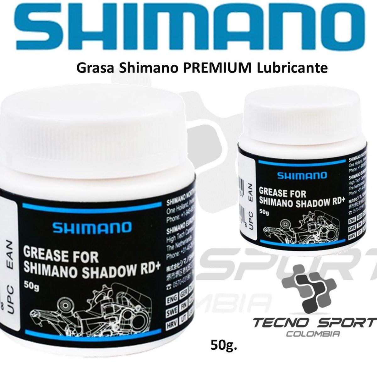 SHIMANO - Grasa Shimano Premium Lubricante 50g