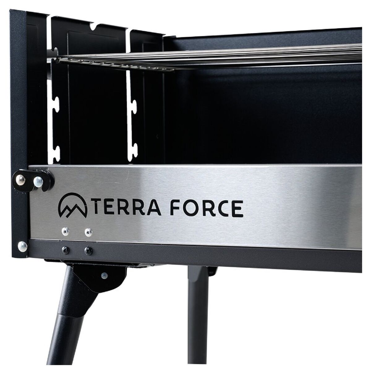 TERRAFORCE - Parrilla Portátil Plegable Camping