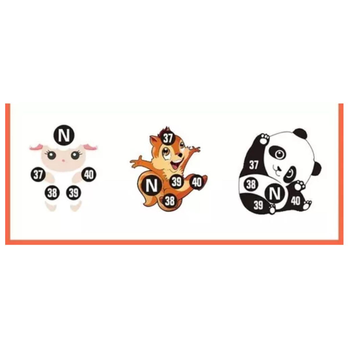 AFM - Parche Medidor De Fiebre Niños Bebes Sticker De Temperatura