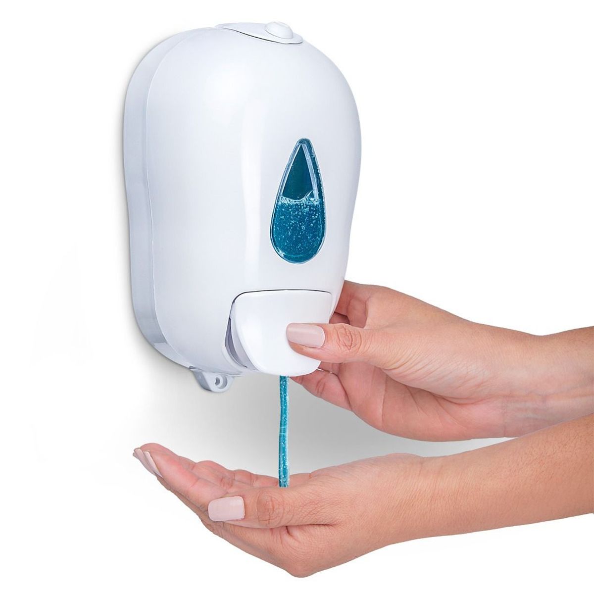 KLINIU - Dispensador de jabjon liquido gel  1000 ml  ABS