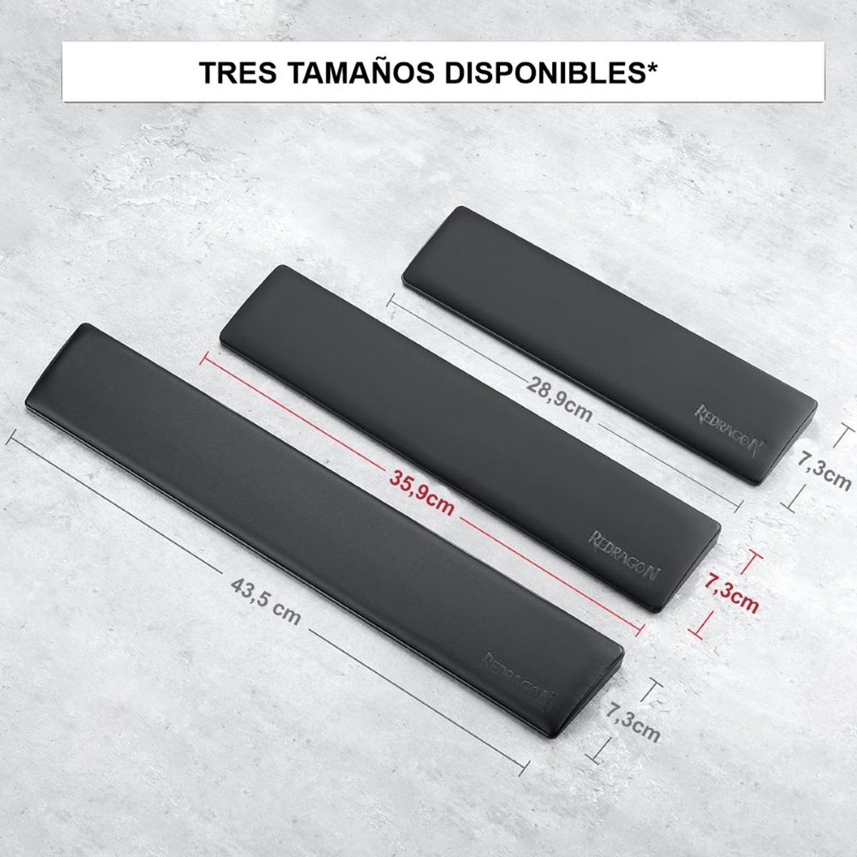 REDRAGON - Reposamuñecas Meteor S Redragon P035 60% 289x73x2cm