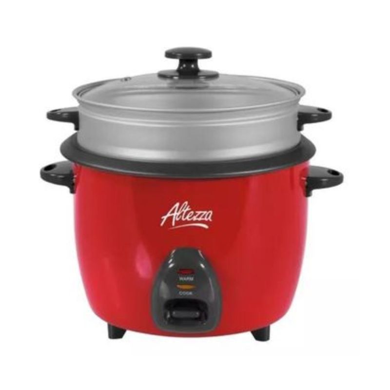 ALTEZZA - Arrocera Altezza Vaporera de 1.8 Litros Rojo ARC-S180R