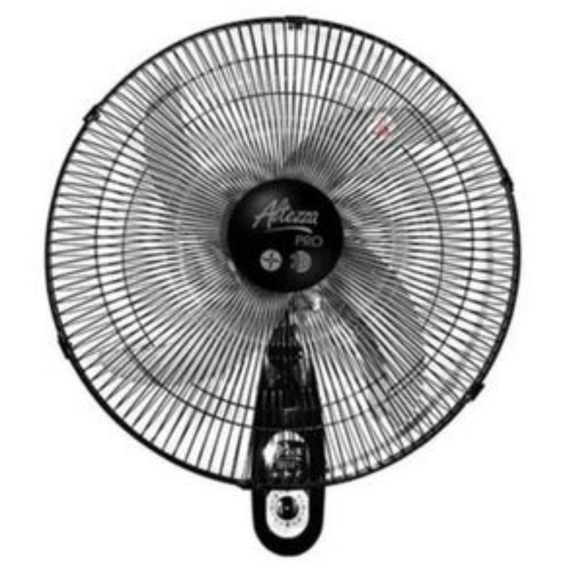 ALTEZZA - Ventilador Pared Altezza Pro 18  Balinera Malla Metálica - Negro