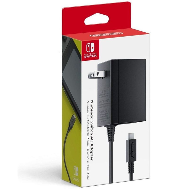 GENERICO - Adaptador De Corriente Compatible Nintendo Switch