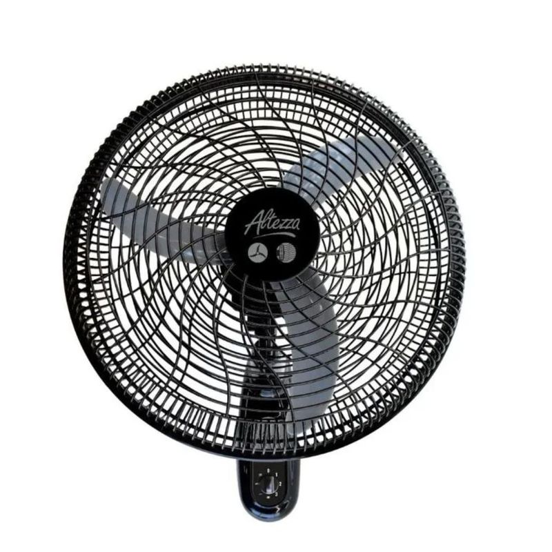 ALTEZZA - Ventilador Altezza Basic Pared 18 M/Plástica Negro Awf-Bpg18b
