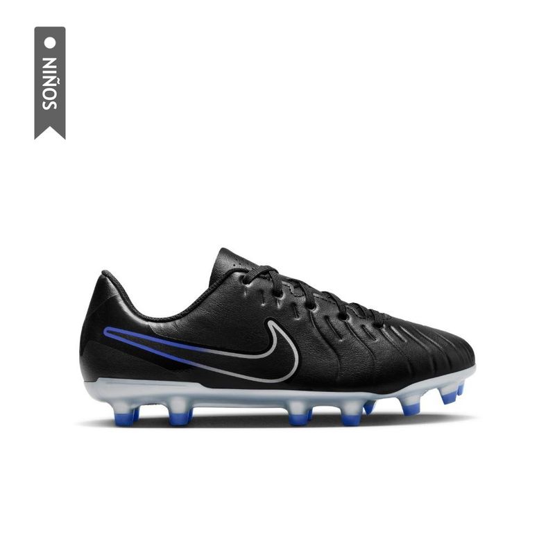 NIKE - Guayos Nike Jr Legend 10 Club Niños-Negro