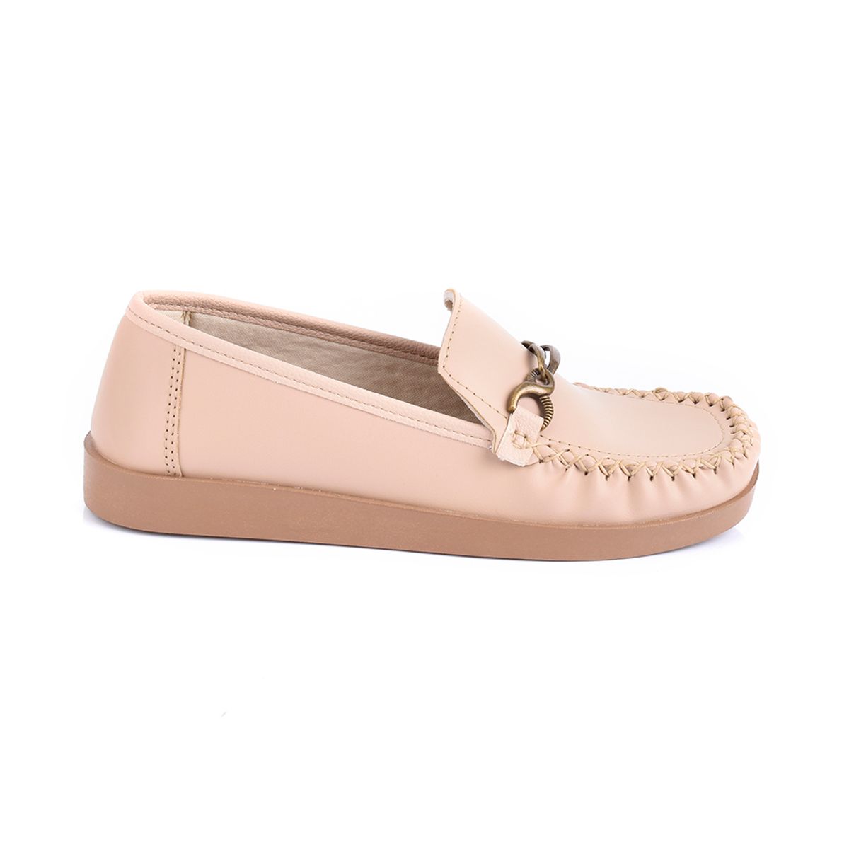 PRICE SHOES - Price Shoes Mocasin Casual Mujer 752CV002NUDE