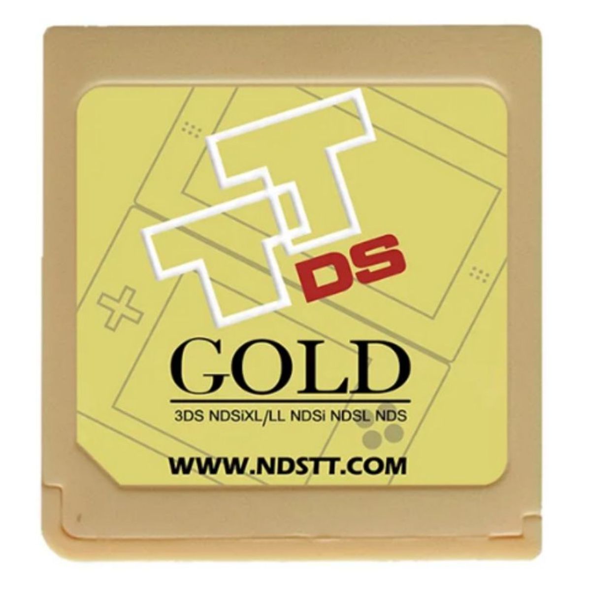 GENERICO - Cartucho R4 TT + Micro SD para Nintendo Ds  NDS Fat.