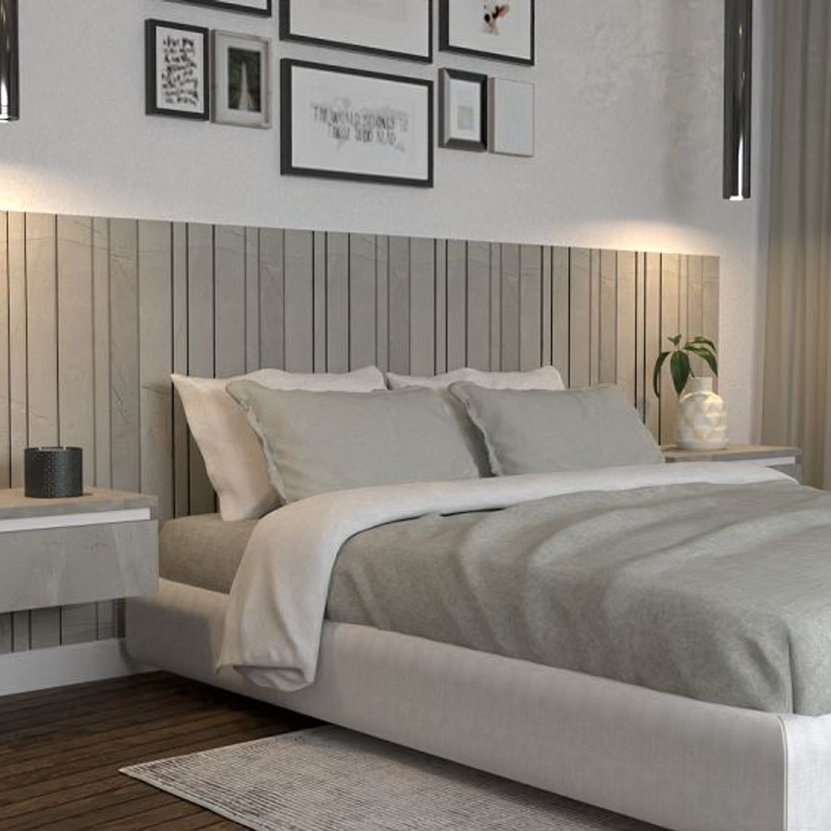 REFLEKTA - Panel Ranurado Cemento PRANC 40132